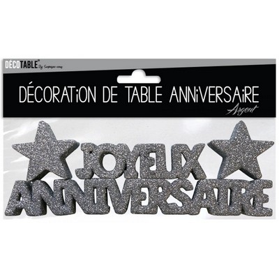 17379 - Décoration de Table Joyeux Anniversaire