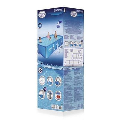 BES56424 PISCINE STEEL PRO 4m x 2.11m x 81Cm