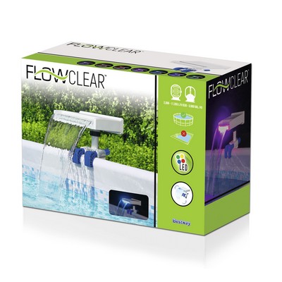 BES58619 FLOWCLEAR SOOTHING LED WATERFALL