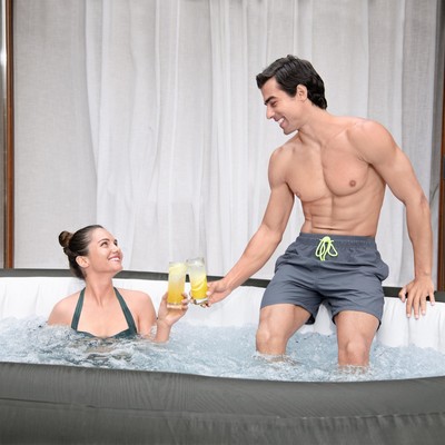 BES60067 SPA BESTWAY gonflable Mauritius AirJet Ovale pour 5 à 7 personnes