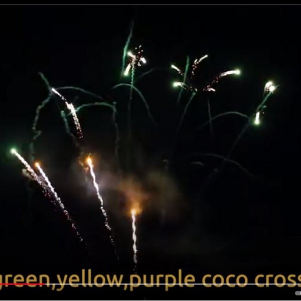 71774 - Multicolor Crossette 35 Shots