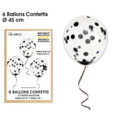 817 - Ballons Confettis